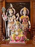 Shri Shiv-Parvati Bhagwan and Shri Ganeshji